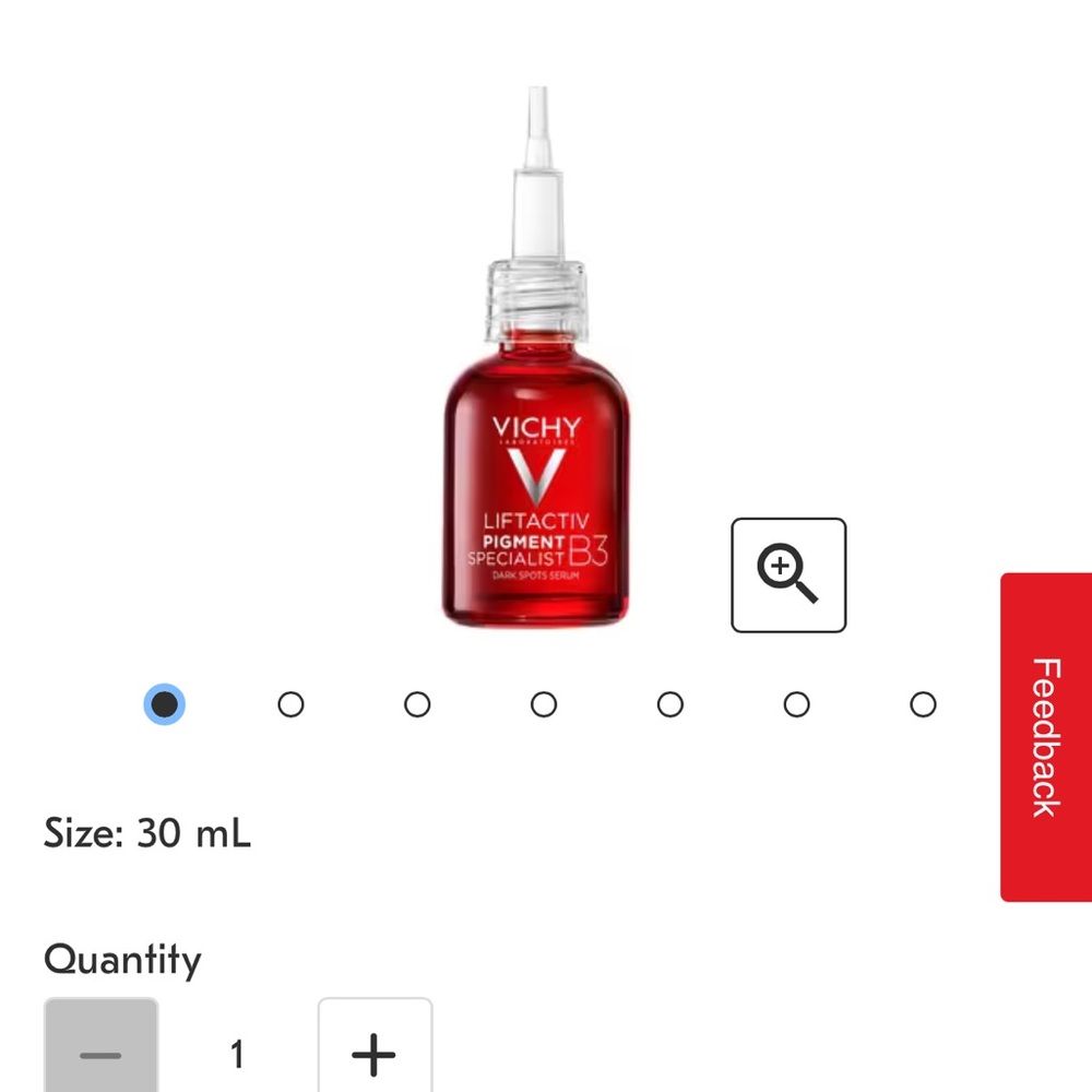 Vichy Liftactiv Pigment Specialist B3 Dark Spot Serum - Red